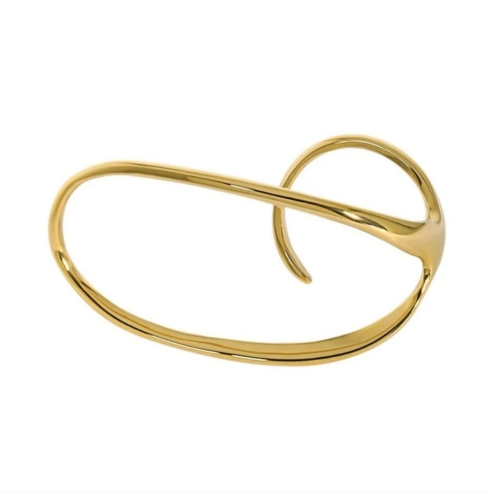 Two Finger NWT Asymmetrical Geometric Ring - Picture 2 of 7